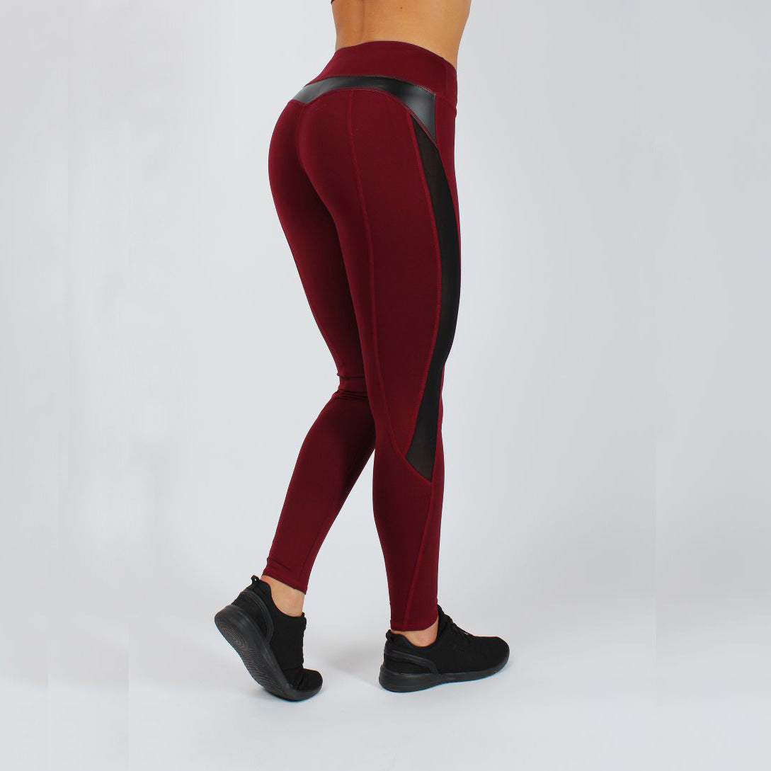 High waist hip sports leggings