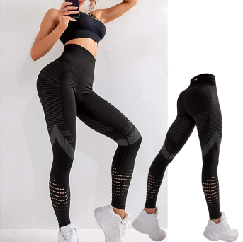 TerritorioFit Yoga Seamless Leggings for Women